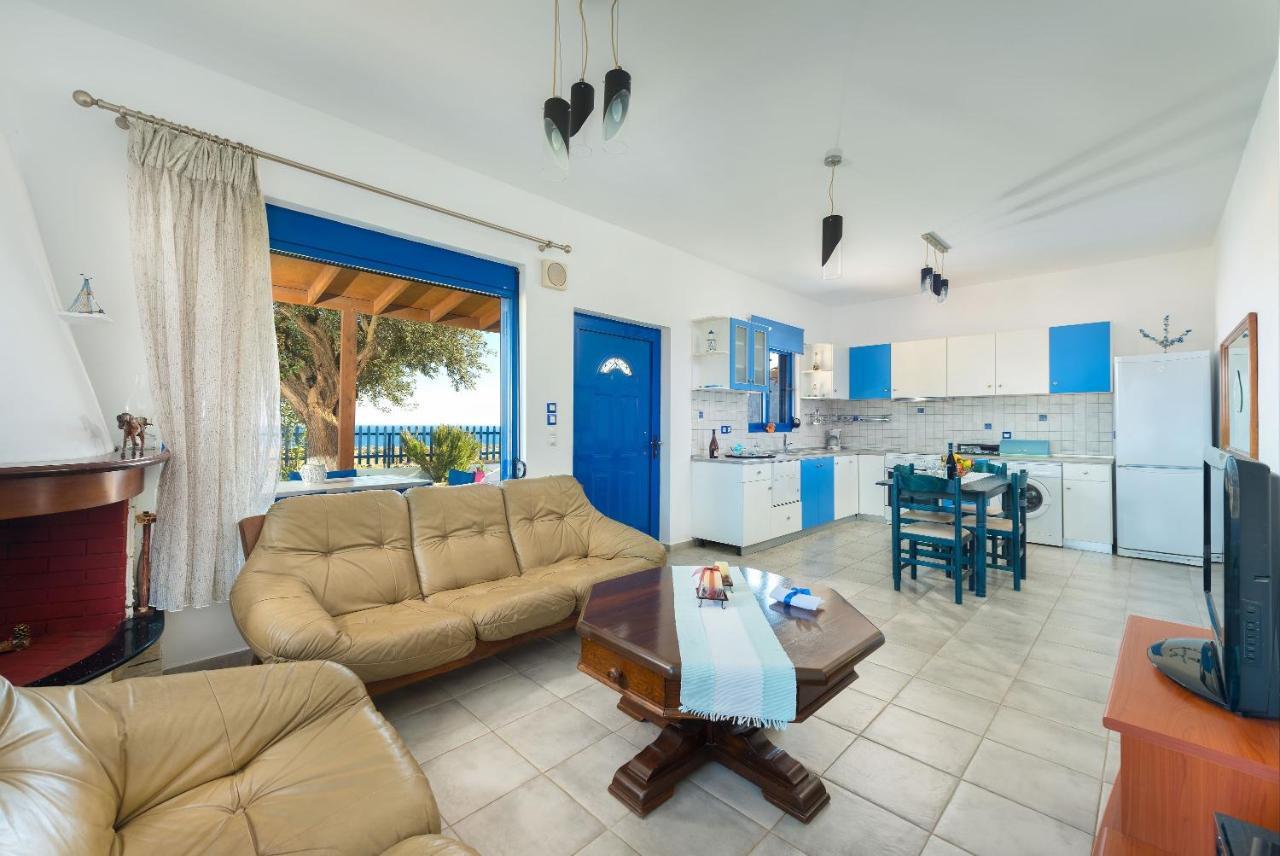 Апартаменты Stegna House Sea View Архангелос Экстерьер фото
